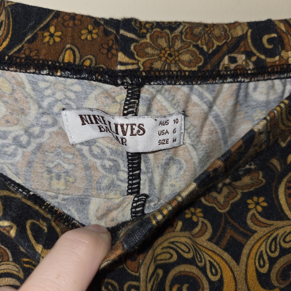 Nine Lives Bazaar Zeppelin Flares Paisley - Picture 6 of 9